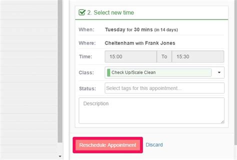 How To Reschedule Cancel An Appointment Core Practice