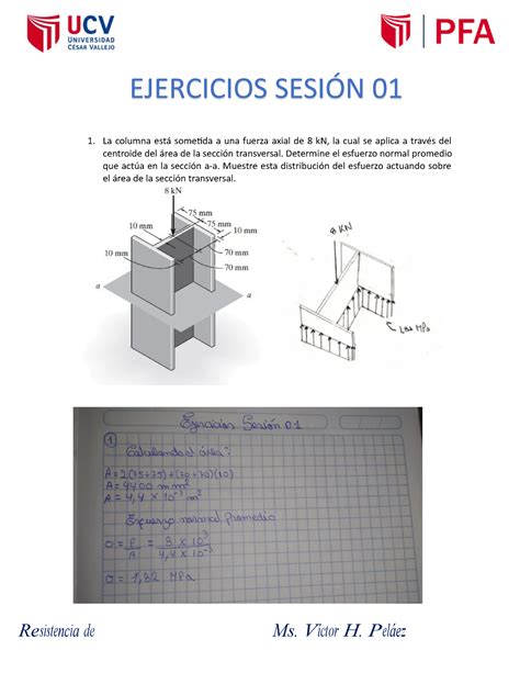 Ejercicios Sesi N Nsru R Ruretua Ejercicios Sesi N La Columna