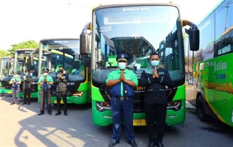 Bus Trans Jatim Koridor III Mojokerto Gresik SUHITA Resmi Beroperasi