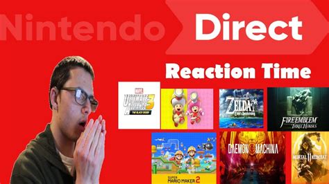 Nintendo Direct Reaction YouTube