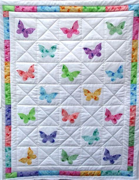 Butterfly Quilt Pattern Quilts Butterfly Pinterest