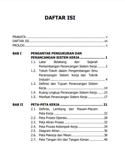 Buku Ajar Pengukuran Perancangan Sistem Kerja