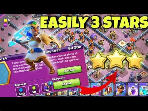 Easily Stars On Clashiversary Challenge New Event Clash Of