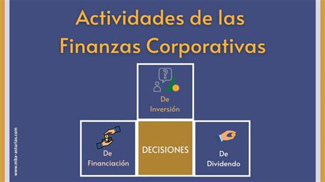 Qué son las Finanzas Corporativas Blog MBA Cámara de Oviedo