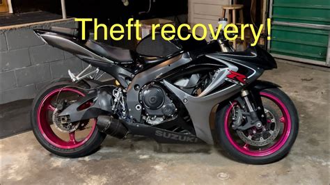 Rebuilding Stolen And Wrecked 2007 Gsxr 600 Crashed Bike Series Episode