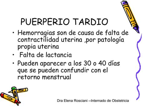 Puerperio Patologico Diapo Ppt