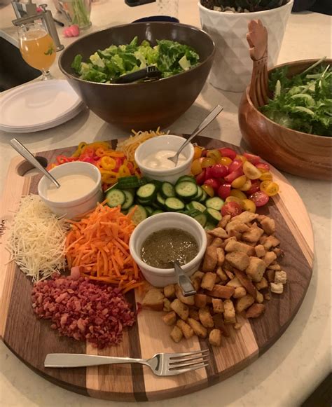 Salad Topping Charcuterie Board Cobb Salad Toppings Recipes Food