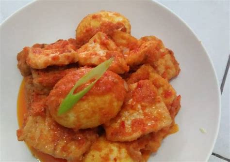 Resep Tahu Telur Bumbu Bali Oleh Jhunine Putry Cookpad