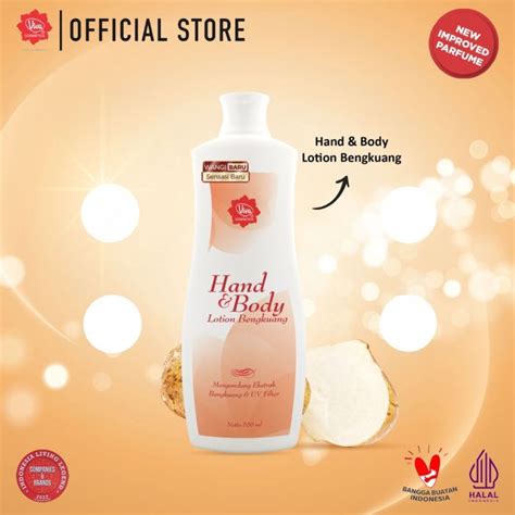 Viva Hand Body Lotion Bengkuang With New Improved Parfume Whitening