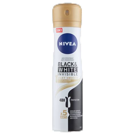 Nivea Black And White Invisible Silky Smooth Deo Spray 150 Ml