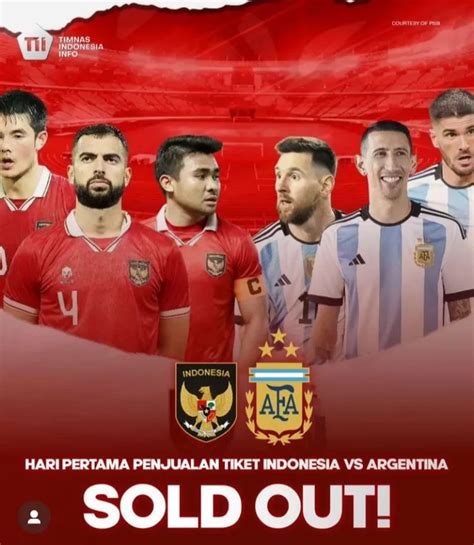 Indonesia Vs Argentina Tiket Beli