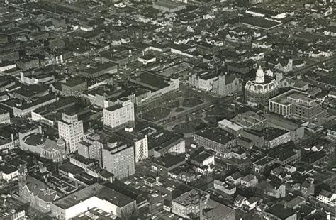 Central Park Aerial View Mansfield Mansfield Ohio Aerial View