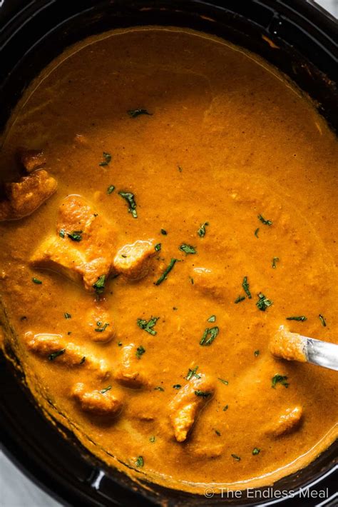 Crockpot Butter Chicken Easy Recipe The Endless Meal®