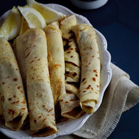 Pancakes (crêpes) with Cinnamon Sugar - Simply Delicious