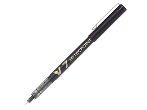 Stylo Roller Noir V Pointe Moyenne Pilot Librairie De France