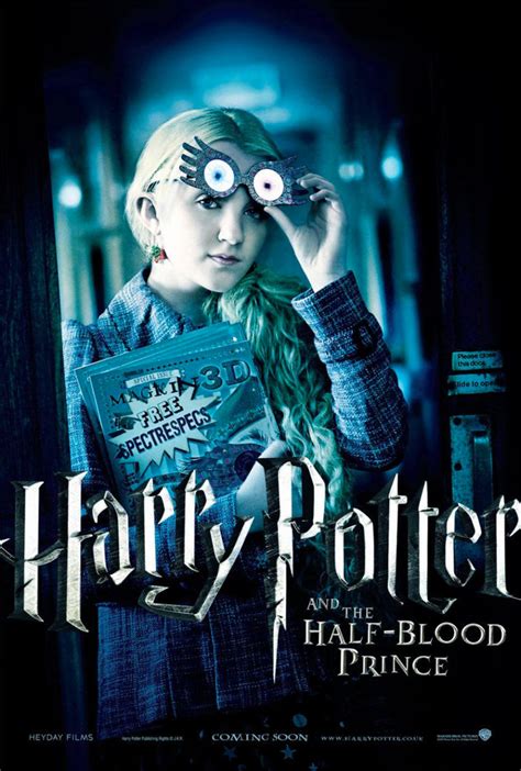 Harry Potter And The Half Blood Prince Luna Poster — Harry Potter Fan Zone