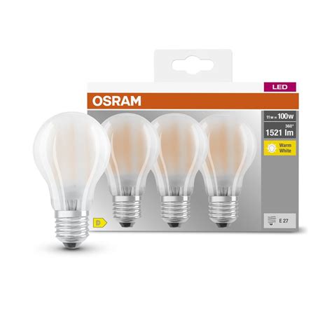 OSRAM LED BASE Classic A100 matné vlákno LED Kaufland cz