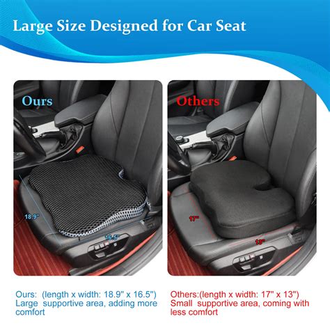 Dreamer Car Seat Cushion For Car Seat Driver Memory Foam Car Seat