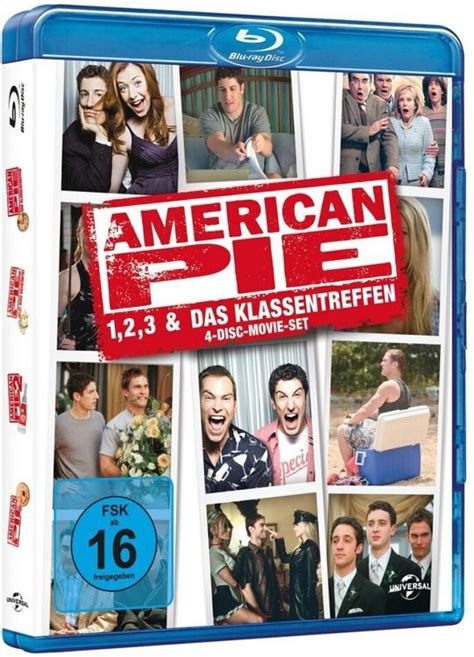 American Pie 1 2 3 And Das Klassentreffen [4 Blu Rays] Rar Kaufen