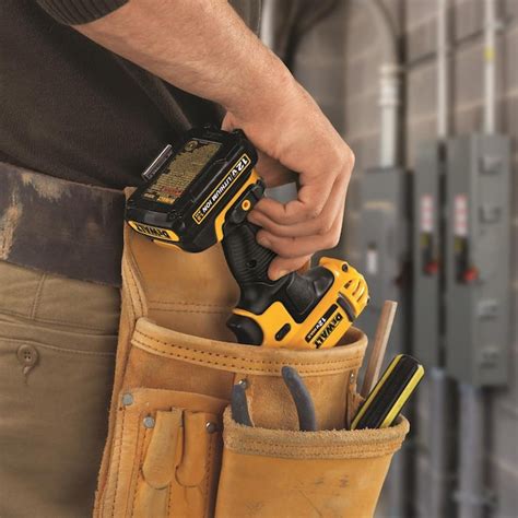 Dewalt 12 Volt Max 14 In Cordless Screwdriver 2 Batteries And Charger Included Dcf610s2 At