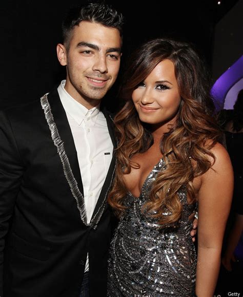 Demi Lovato And Joe Jonas Kissing On The Lips