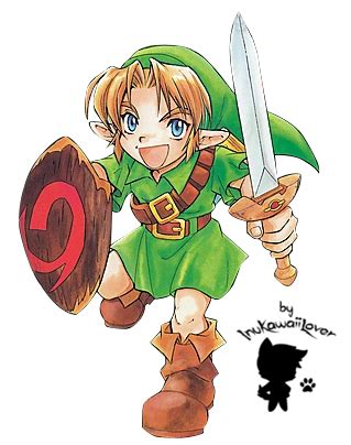 Young Link - Ocarina of Time by InuKawaiiLover on DeviantArt