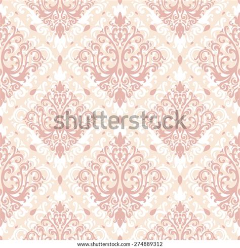 Victorian Seamless Pattern Vector Image Stock Vector Royalty Free