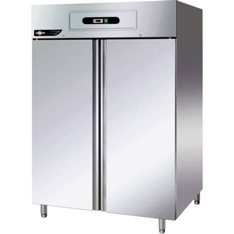 Armoire inox réfrigérée négative GN 2 1 double portes 1350 litres