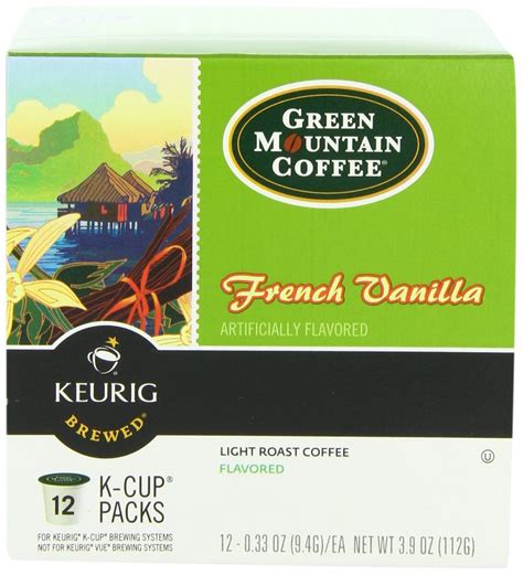 Green Mountain Coffee French Vanilla K Cup Portion Pack For Keurig K