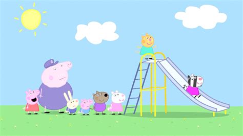 Watch Peppa Pig Season 3 Episode 22 : Grandpa At The Playground - Watch ...