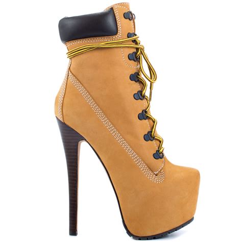 Timberland High Heel Boots | Girl Gloss