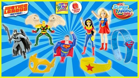 Dc Superhero Girls And Justice League Action Mcdonald S Happy Meal