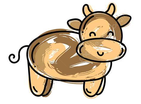 Cartoon Of A Cow Cow Cartoon Cute Png And Vector With Transparent