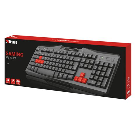 Teclado Trust Gaming Ziva