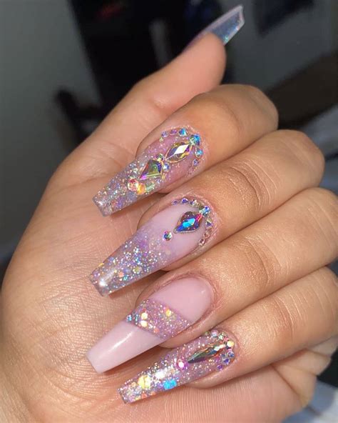 Rhinestone Nail Designs