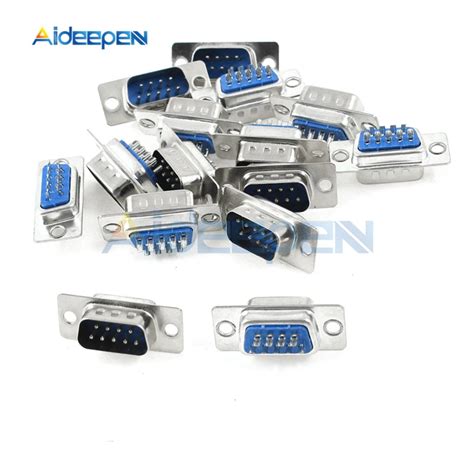 Pcs Lot Db Pin Female Male Plug Adapters Db Plastic Plug Socket