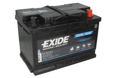 Exide Akumulator Dual AGM EP