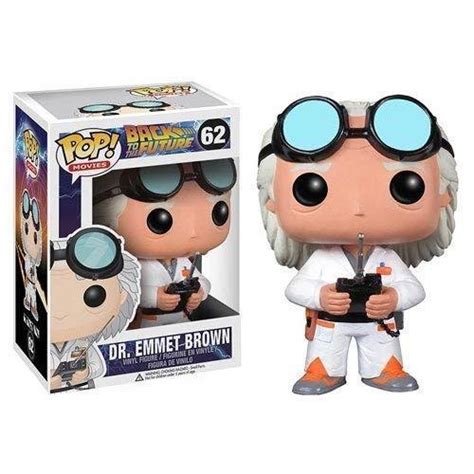 Funko POP! Back to the Future DeLorean Time Machine & Marty McFly & Doc ...