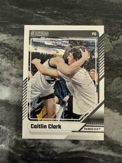 2024 PANINI CAITLIN Clark Collection 19 Donruss Base Card Rookie 7 25