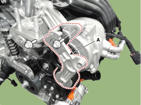 Hyundai Ioniq Drive Belt Tensioner Repair Procedures Timing System