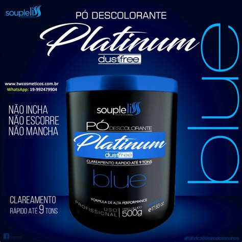 Pó Descolorante Ultra Rapido Até 9 Tons Blond Souple Liss promoção