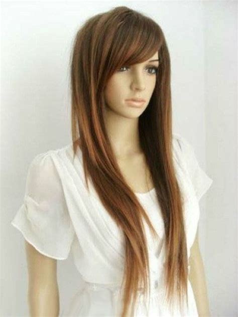 Hot Sell Fashion Long Brown Straight Women Lady Cosplay Hair Wig Wigs