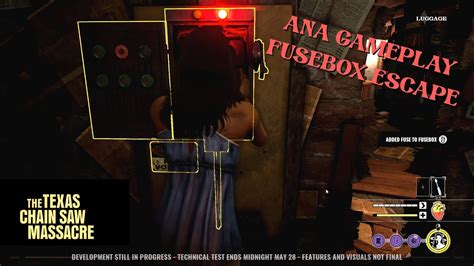 Ana Fuse Box Escape Gameplay Texas Chainsaw Massacre Youtube