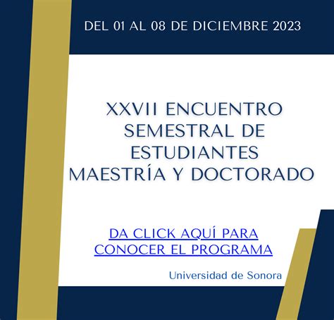 Xxvii Encuentro Semestral Estudiantil Posgrado Integral En Ciencias