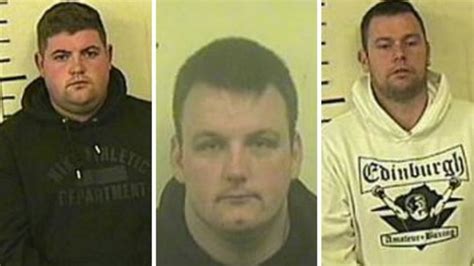 Three Jailed Over Organised Crime Offences In Edinburgh Bbc News