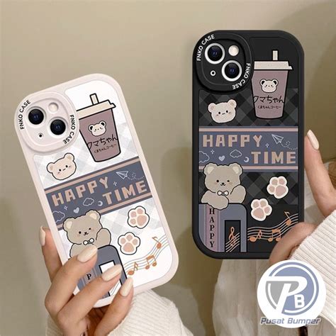 Jual Ss Softcase Tpu Motif Kartun Milk Tea Xiaomi Redmi C C Poco