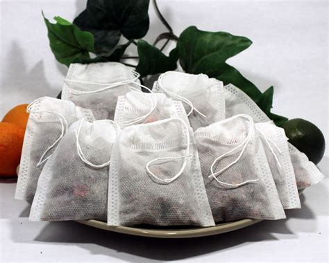 Woven Draw String Tea Bags Pack