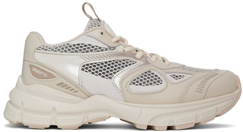 Axel Arigato Gray Off White Marathon Sneakers Cremino Editorialist