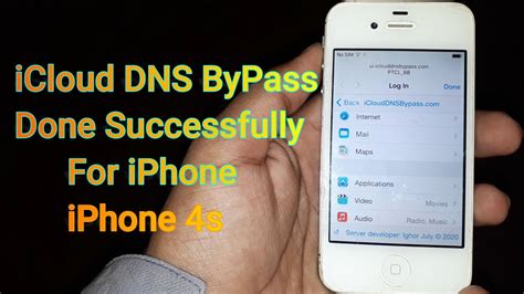 How To Icloud DNS Bypass Of Iphone 4s YouTube