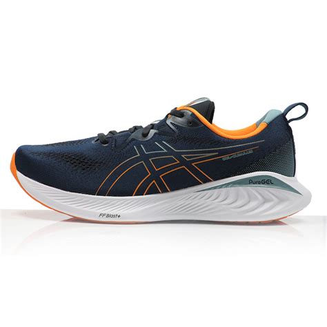 Asics Gel Cumulus 25 Men S Running Shoe French Blue Bright Orange